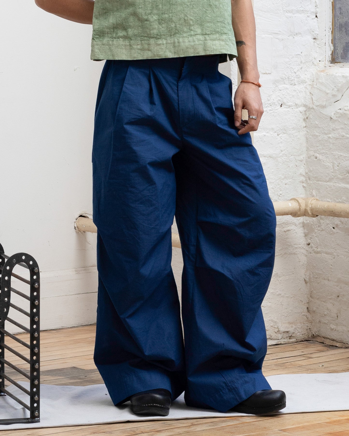 Volume Trouser – Indigo Ripstop