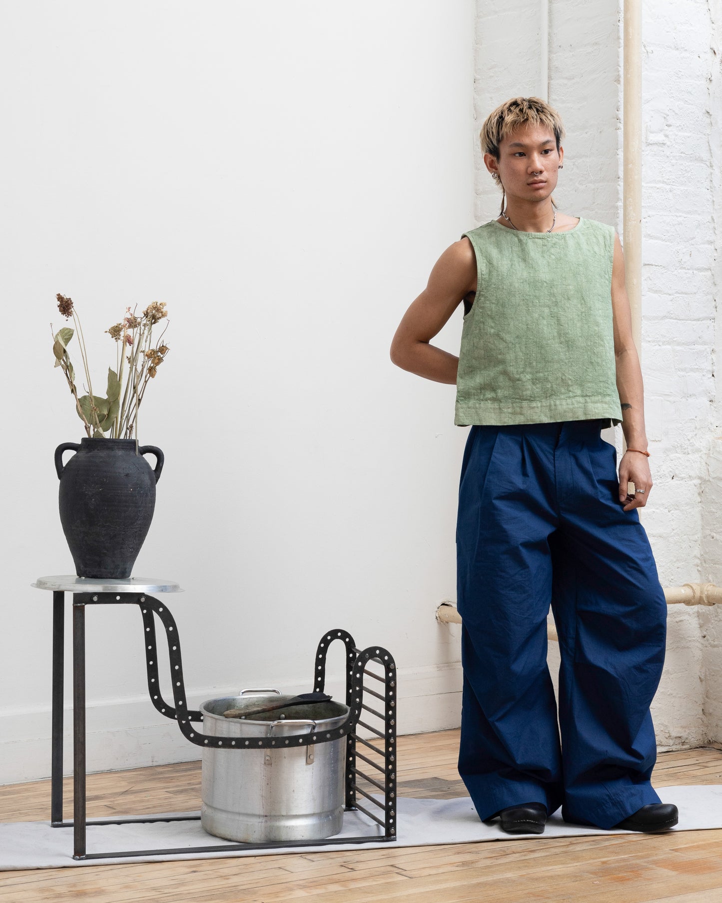 Volume Trouser – Indigo Ripstop