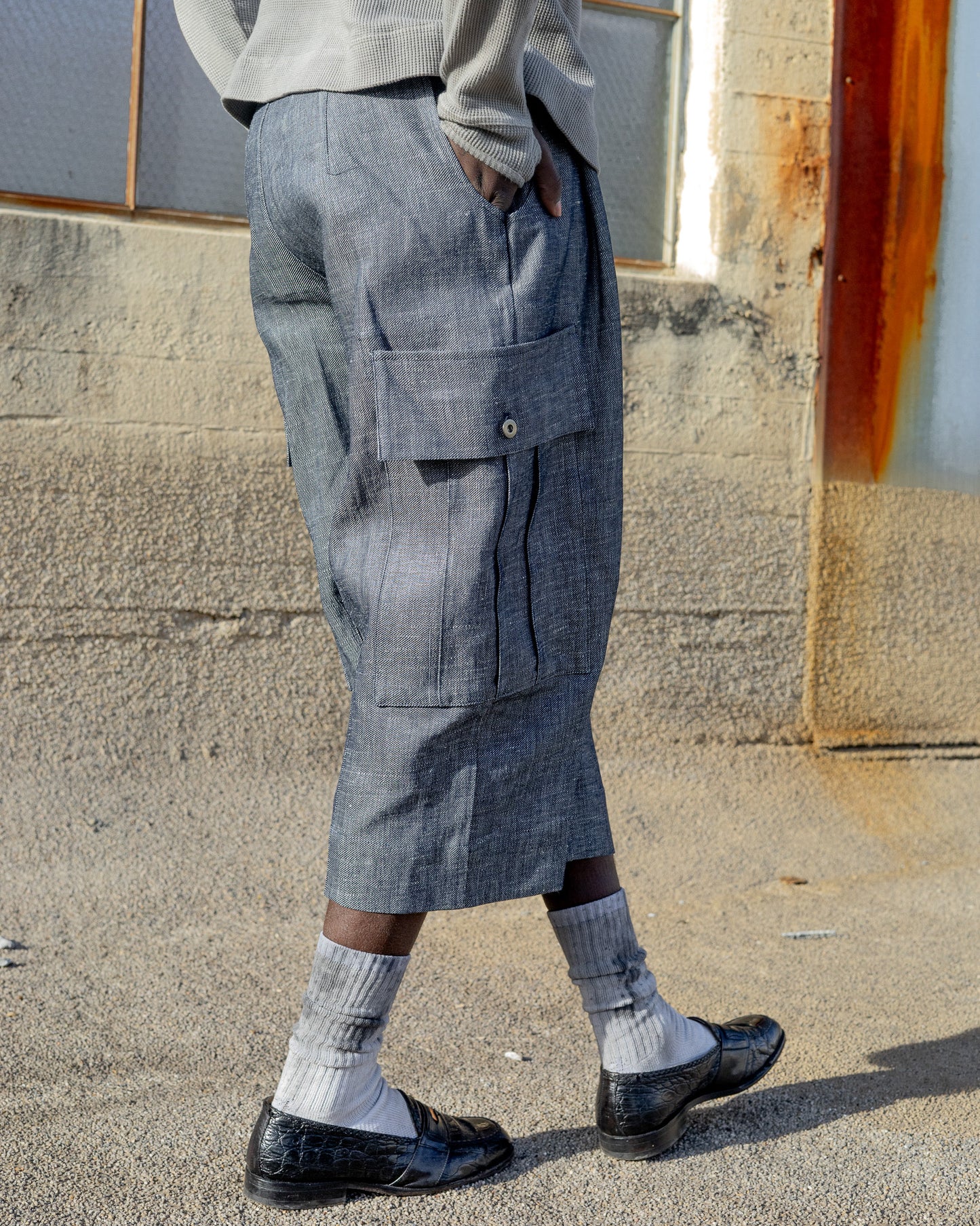 Long Shorts – Indigo