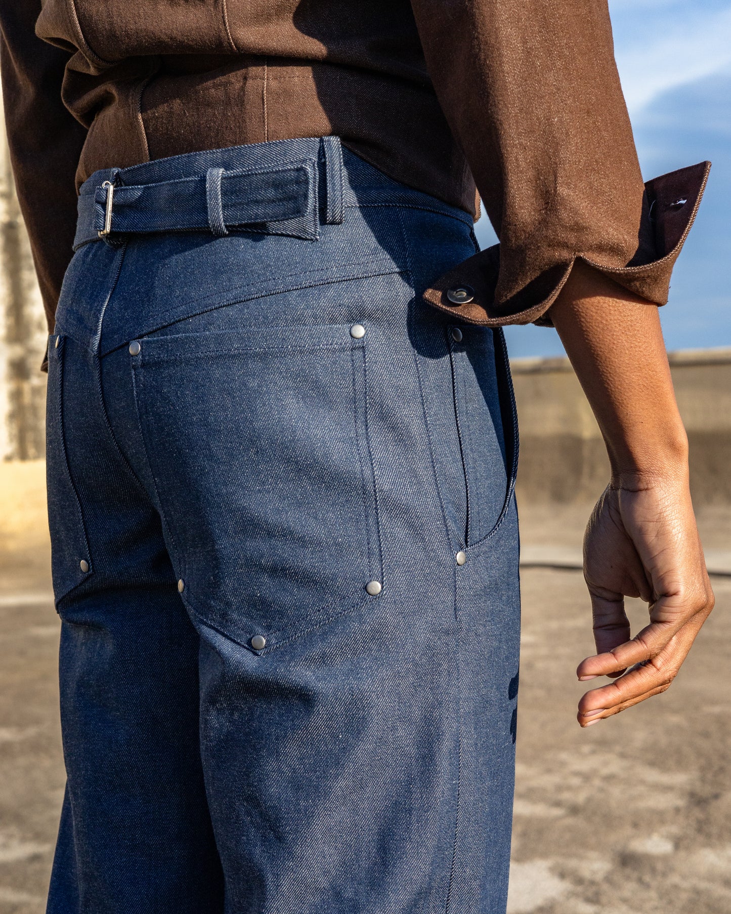 Buckle Back Jeans – 13oz Indigo Selvedge