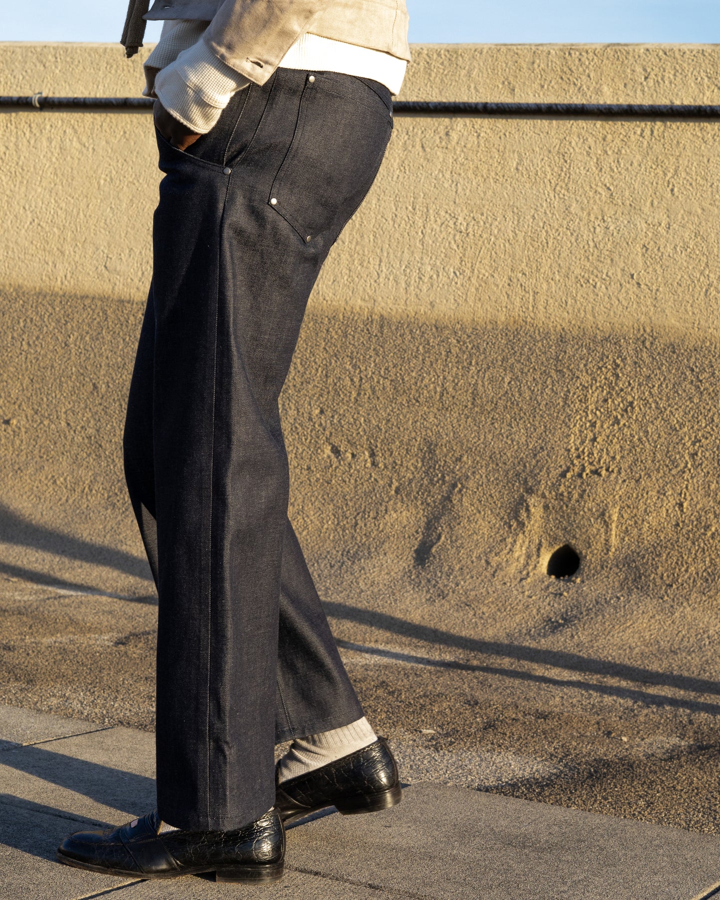 Buckle Back Jeans – 12oz Indigo Selvedge