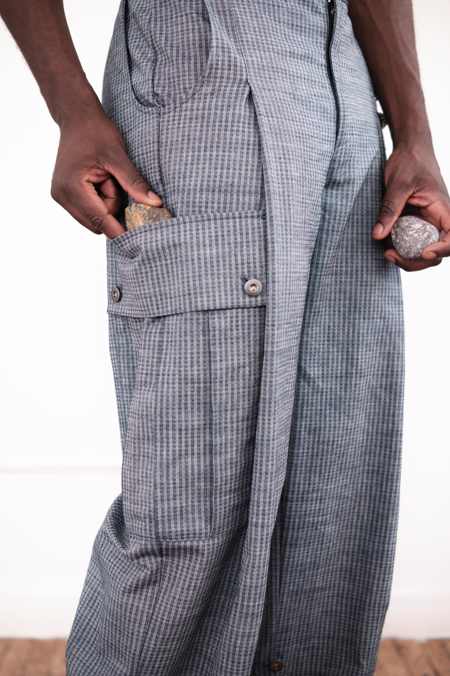 Long Pants – Indigo Chambray