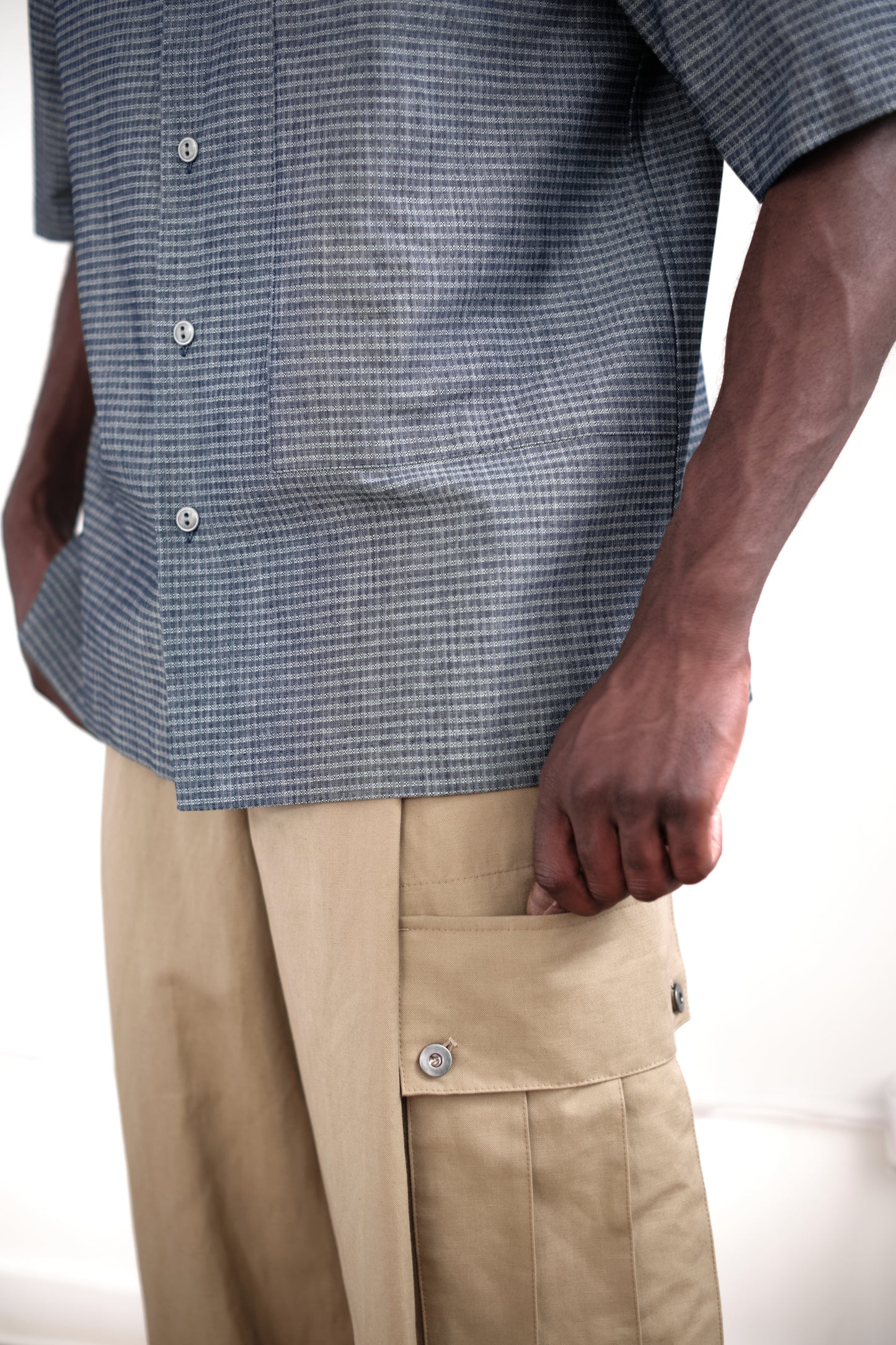 Planner Shirt – Indigo Chambray