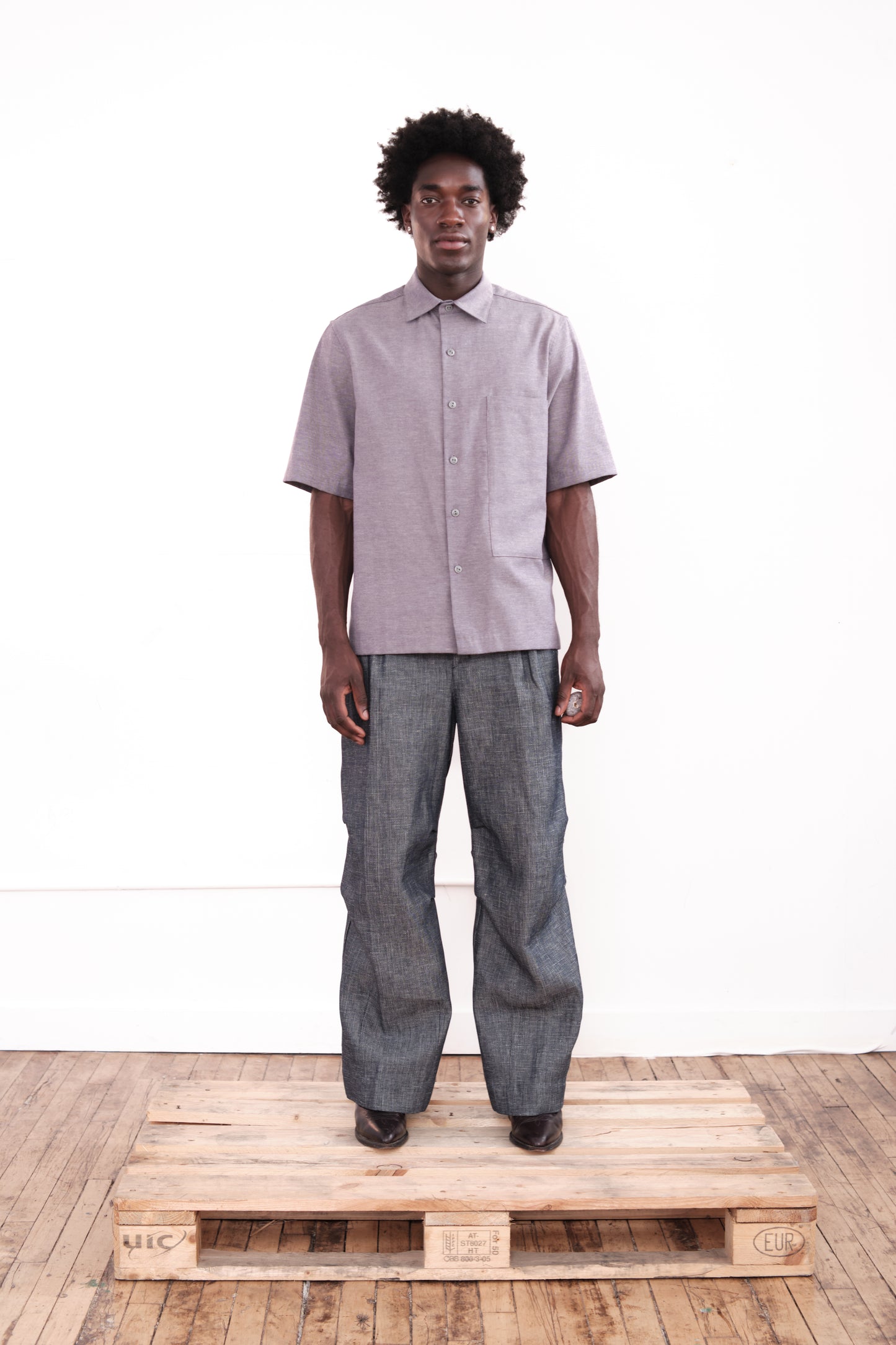 Volume Trouser – Indigo