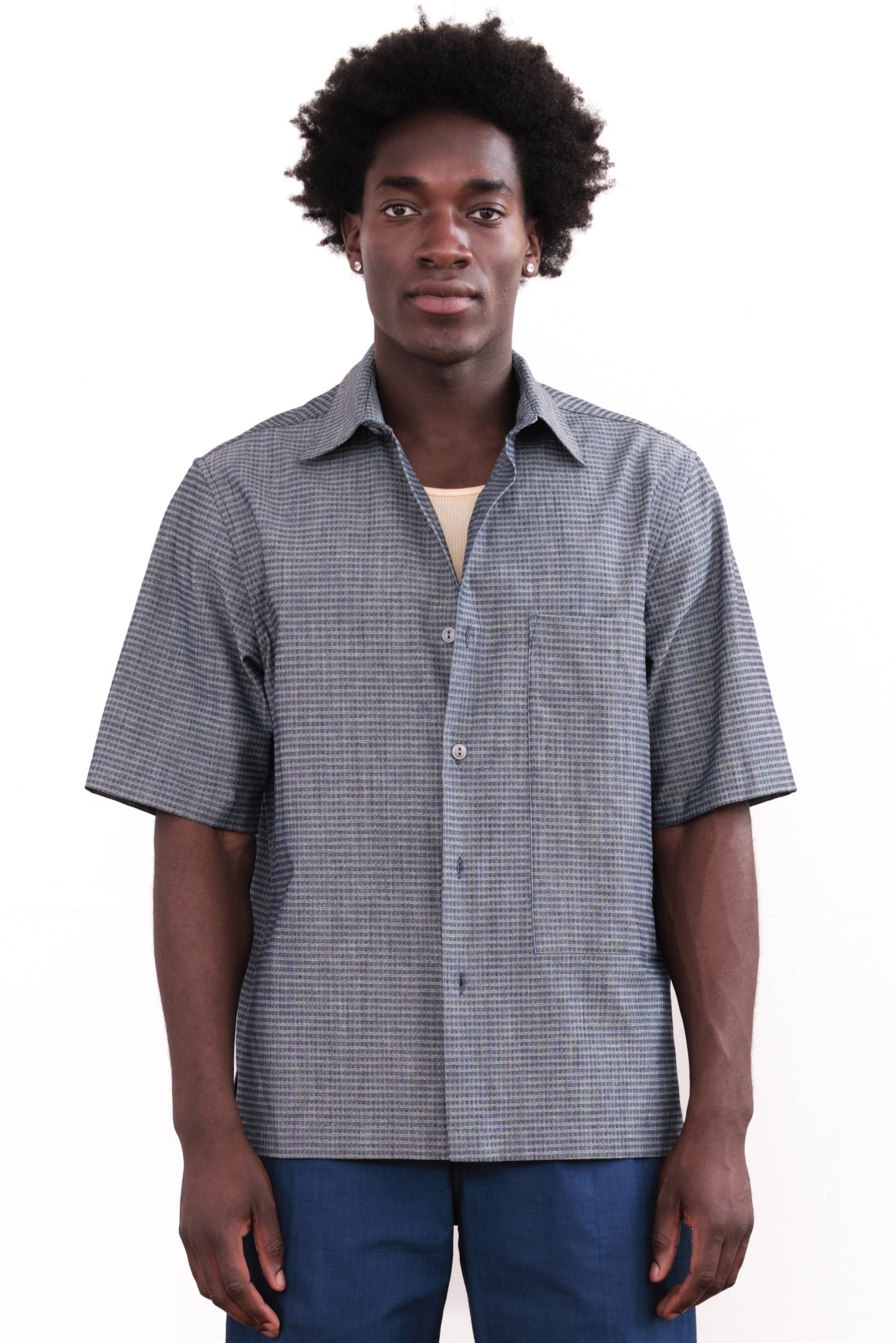 Planner Shirt – Indigo Chambray