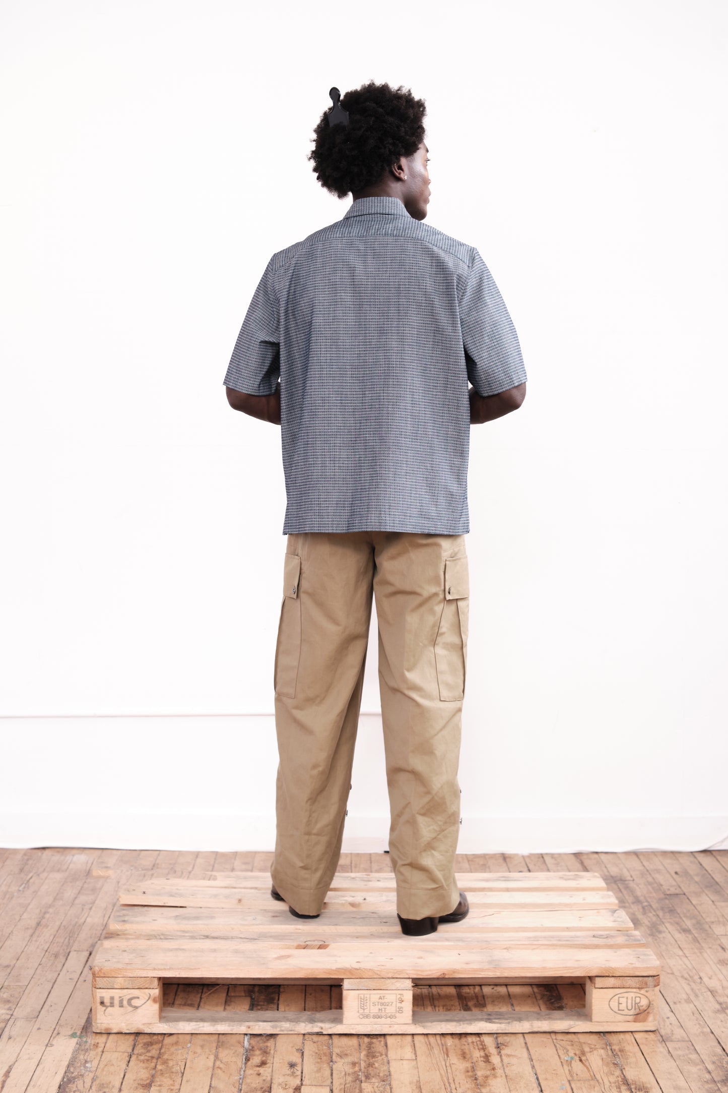 Planner Shirt – Indigo Chambray