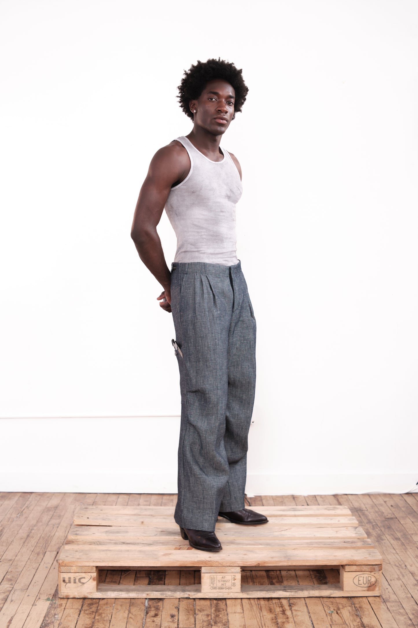 Volume Trouser – Indigo
