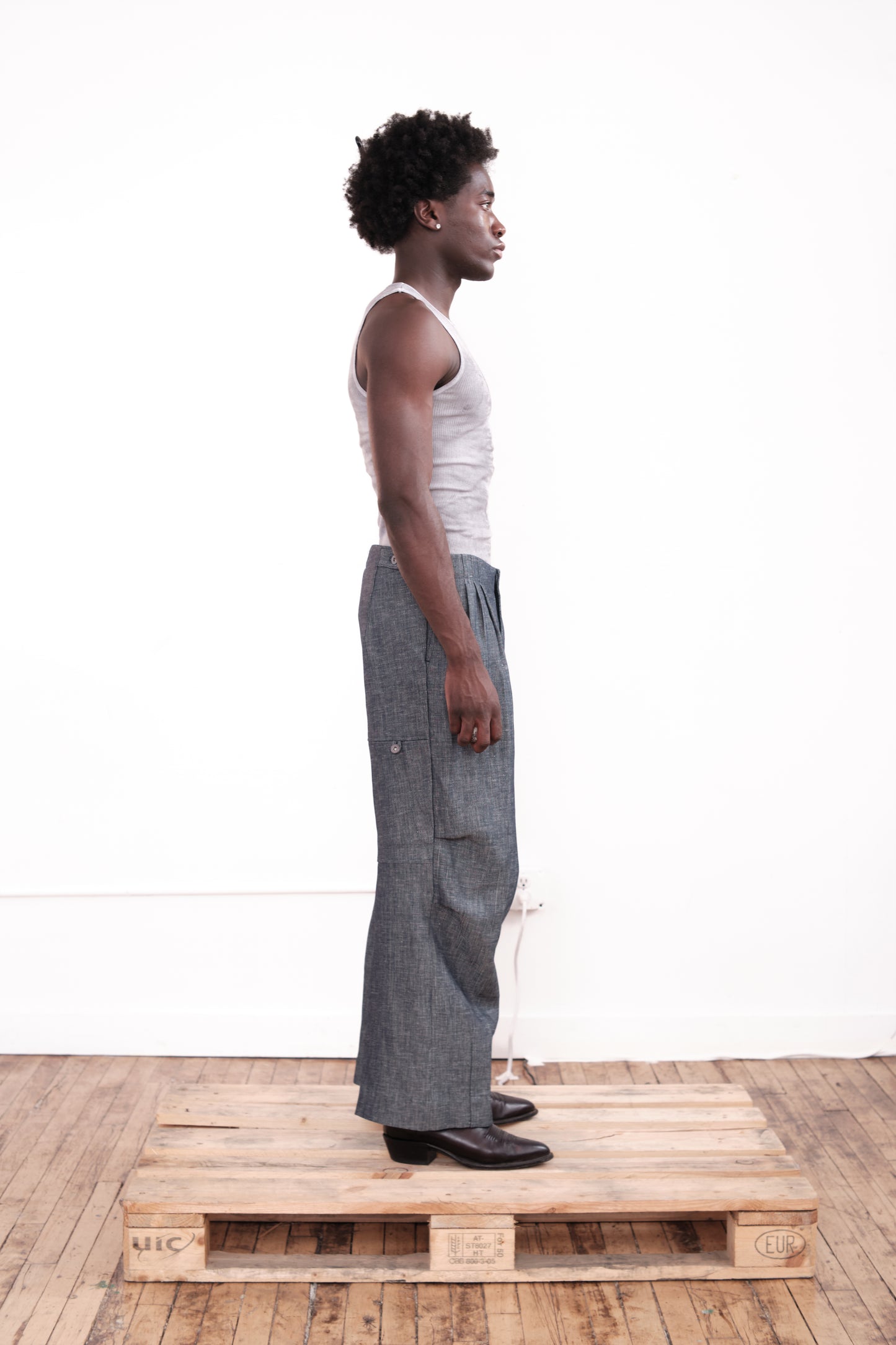 Volume Trouser – Indigo