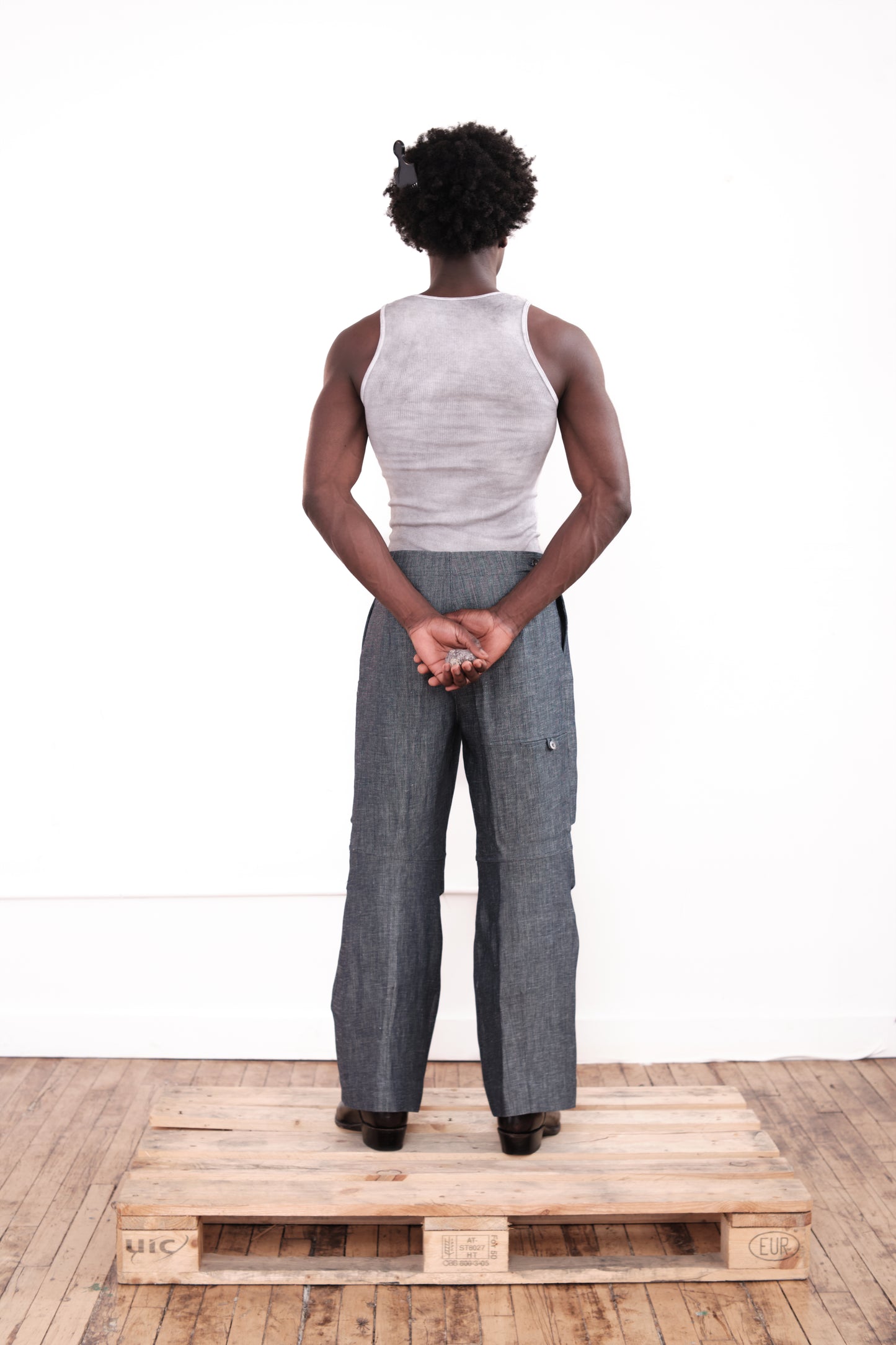Volume Trouser – Indigo