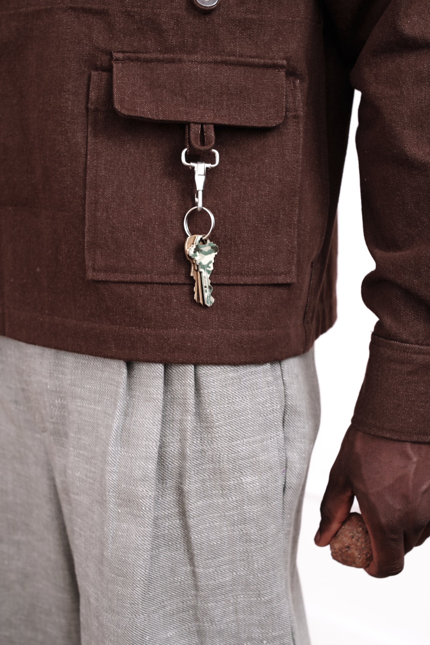 Raglan Jacket – Brown
