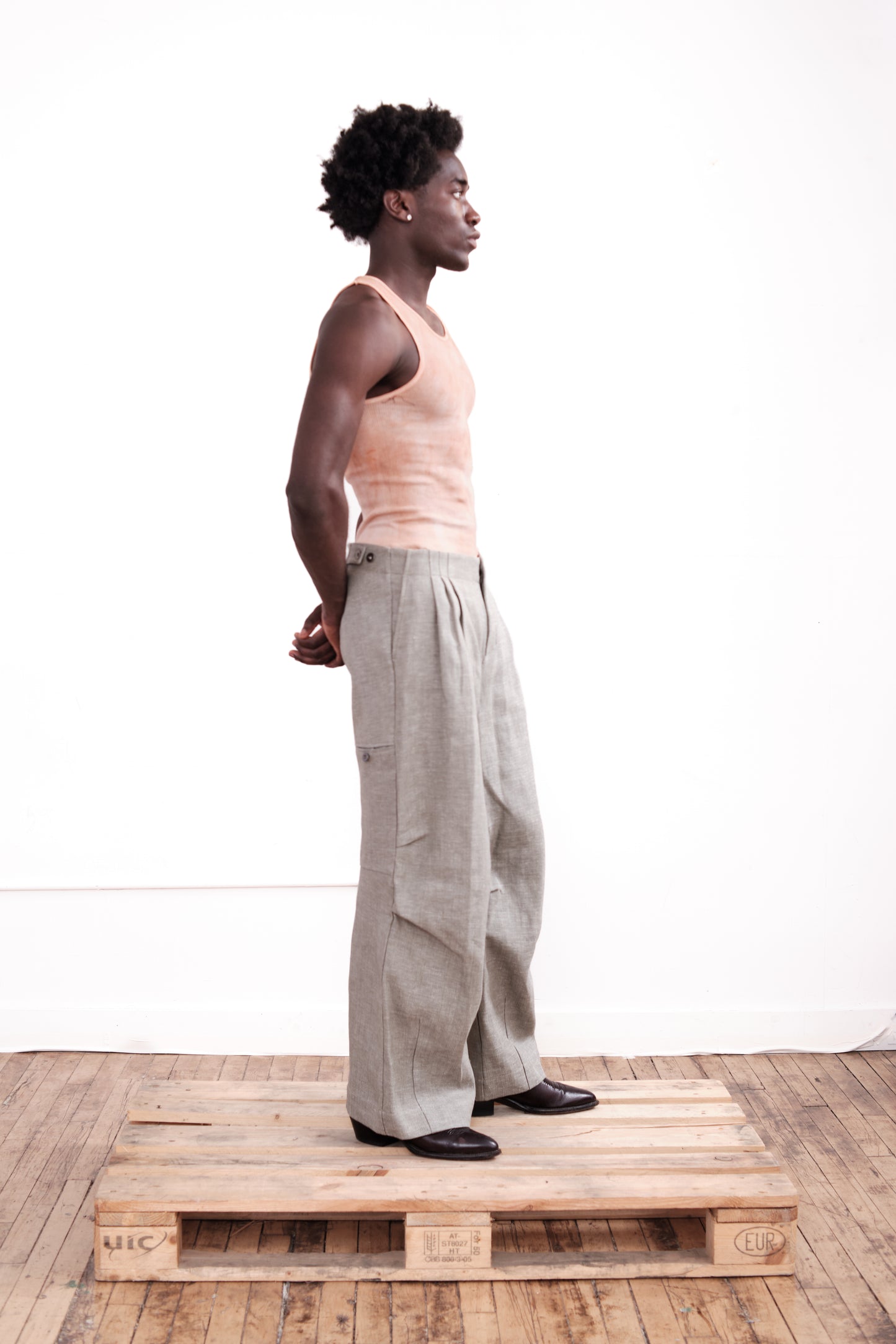 Volume Trouser – Sage