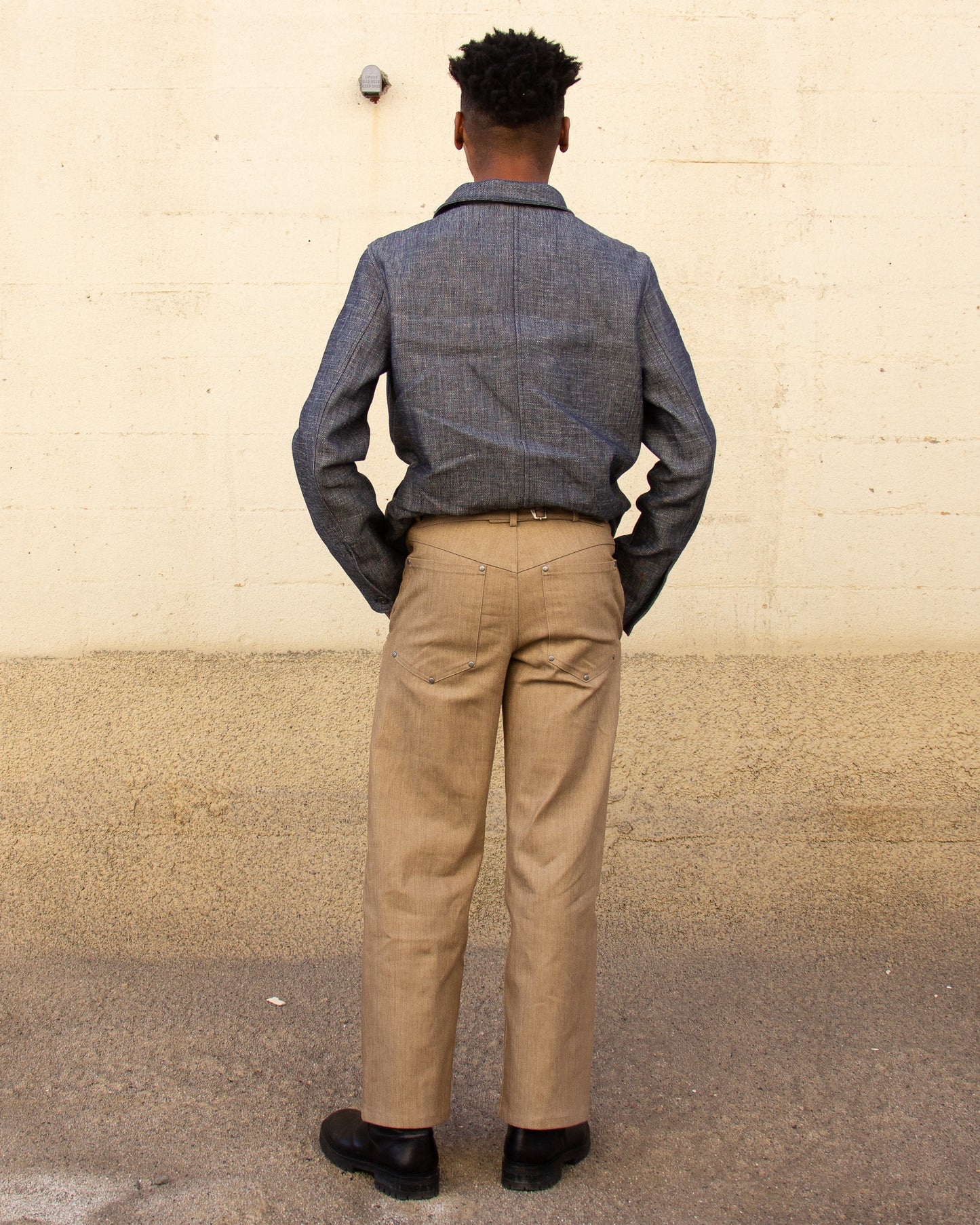 Buckle Back Jeans – 11oz Tan Selvedge