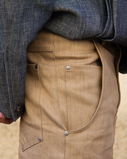 Buckle Back Jeans – 11oz Tan Selvedge