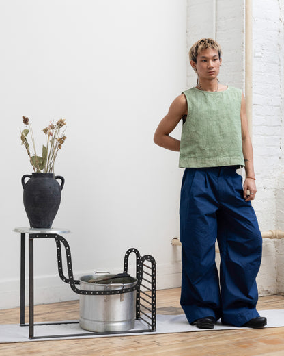 Volume Trouser – Indigo Ripstop