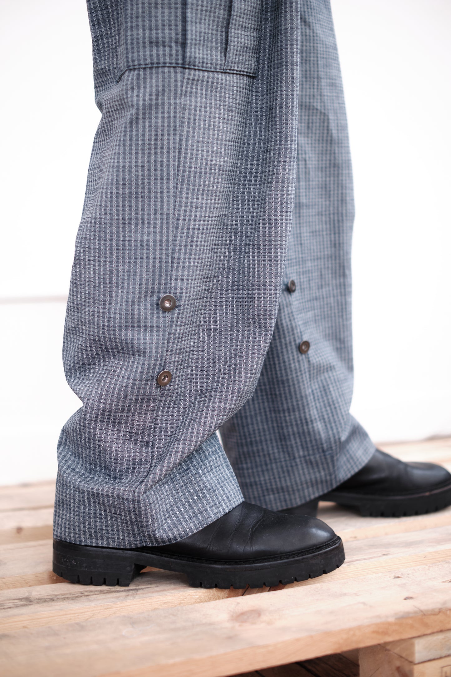 Long Pants – Indigo Chambray