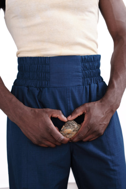 Easy Pants – Indigo Ripstop