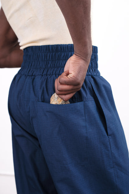 Easy Pants – Indigo Ripstop