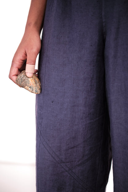 Easy Pants – Navy Hemp