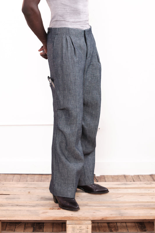 Volume Trouser – Indigo