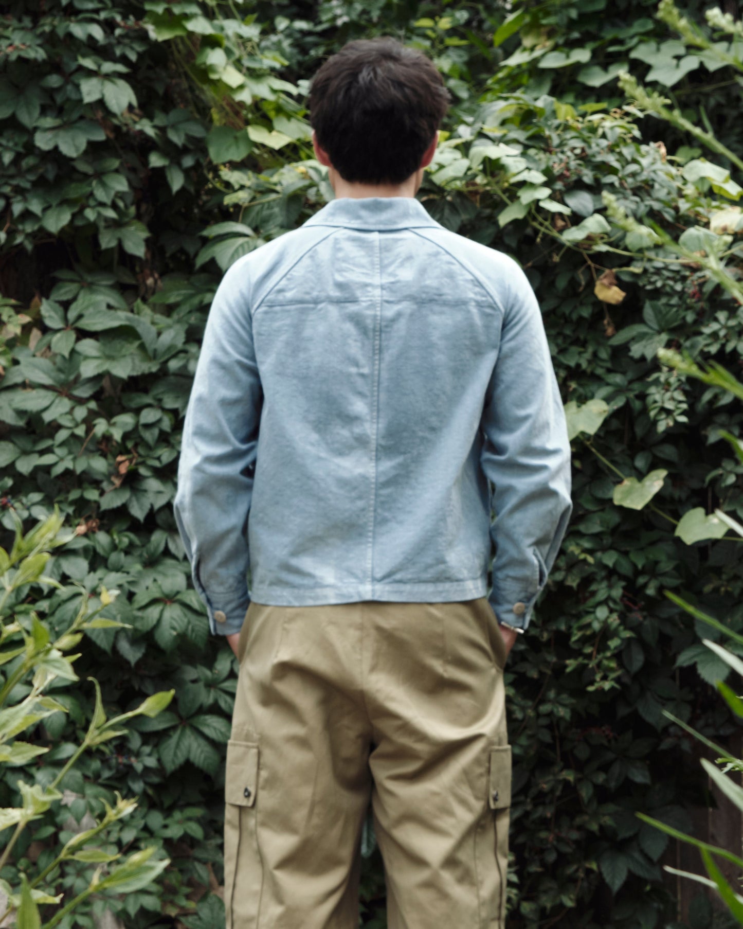 Raglan Jacket – Indigo Dyed