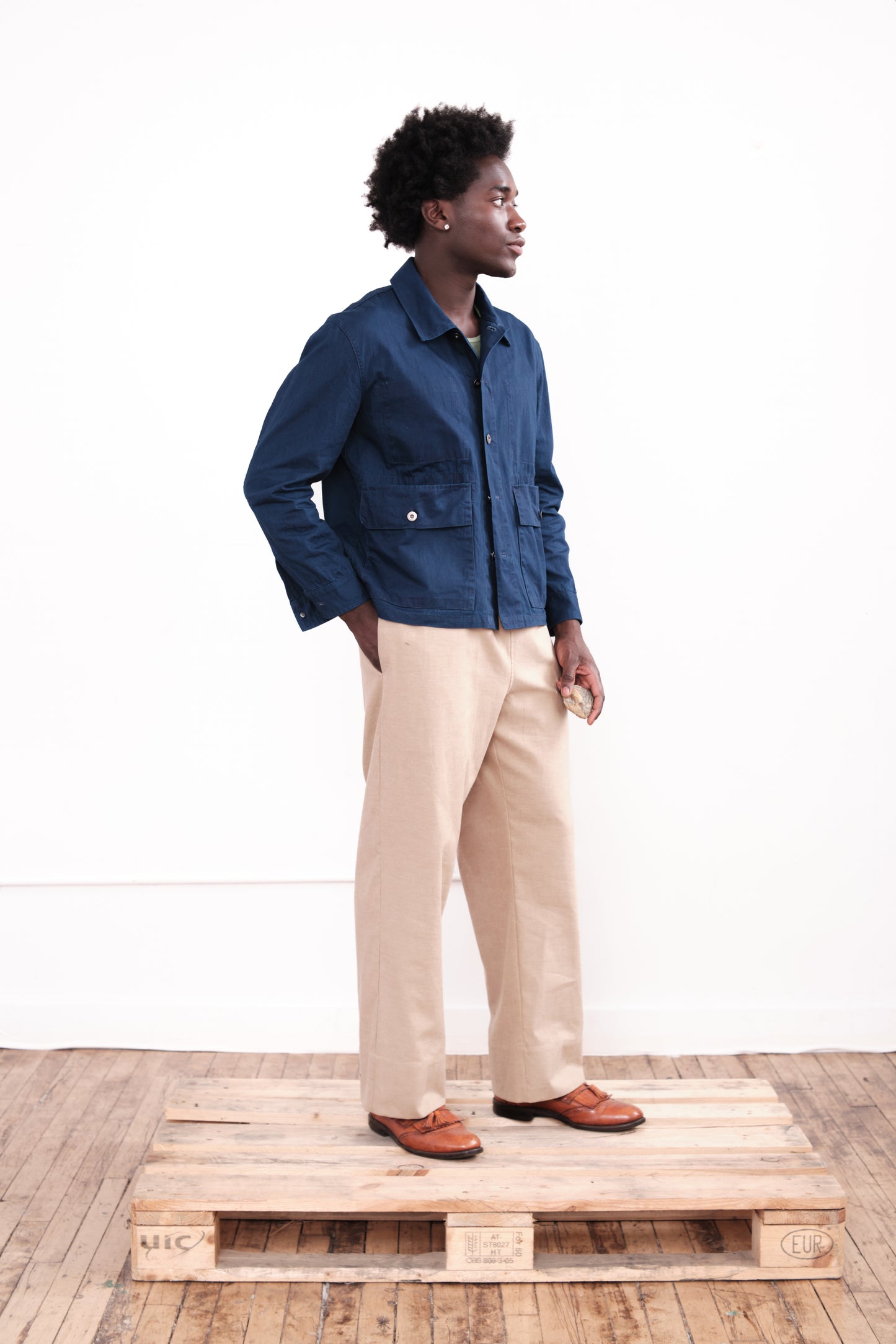 Errands Jacket – Washed Indigo