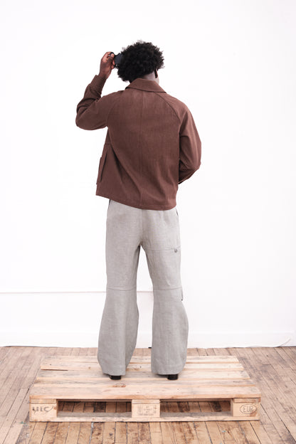 Raglan Jacket – Brown