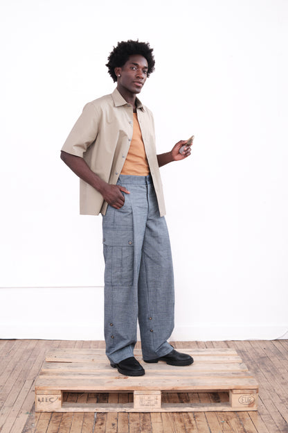 Planner Shirt – Waxed Poplin